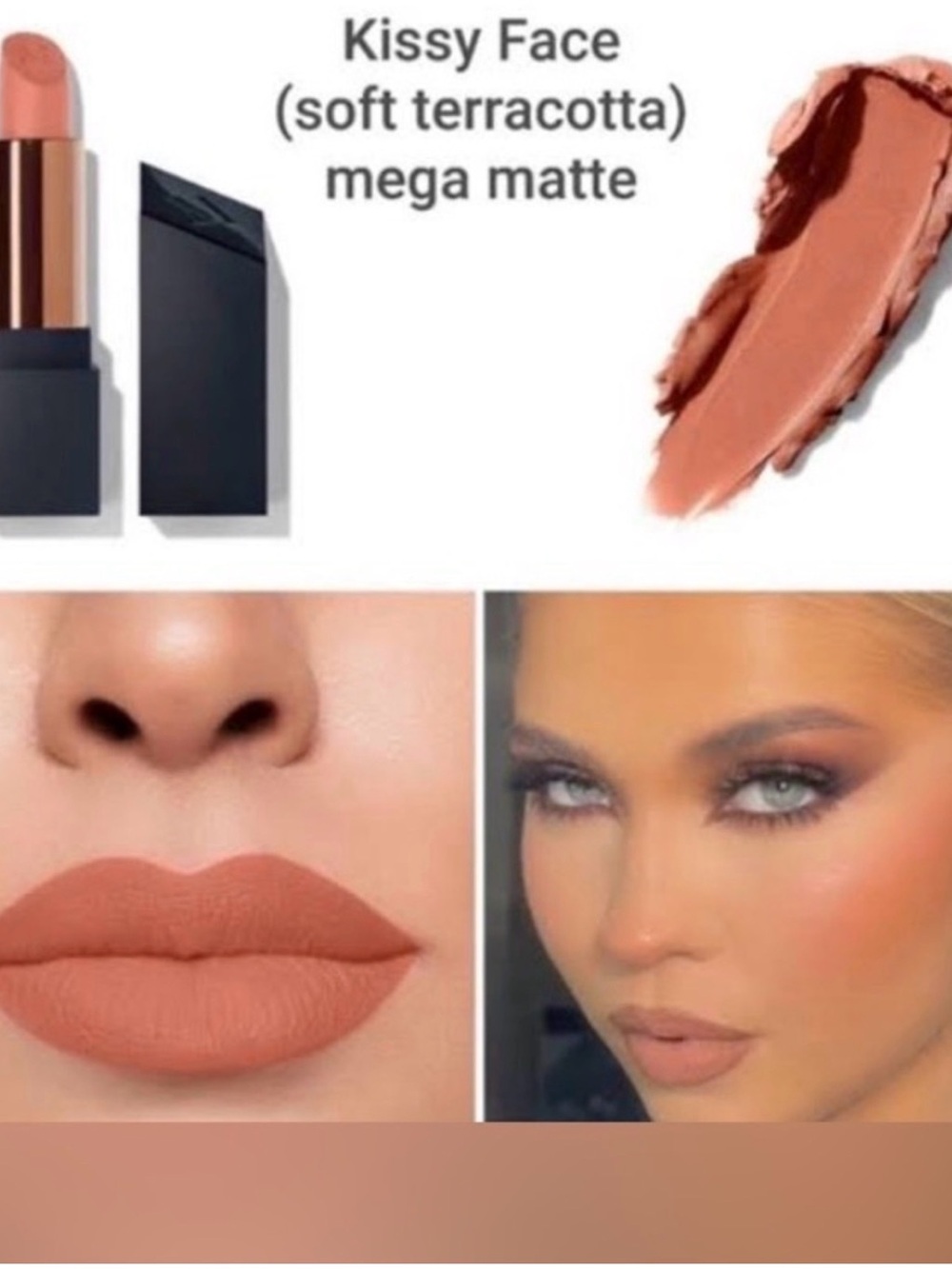 Morphe KISSY FACE Soft Terracotta Matte Lipstick - Terracotta